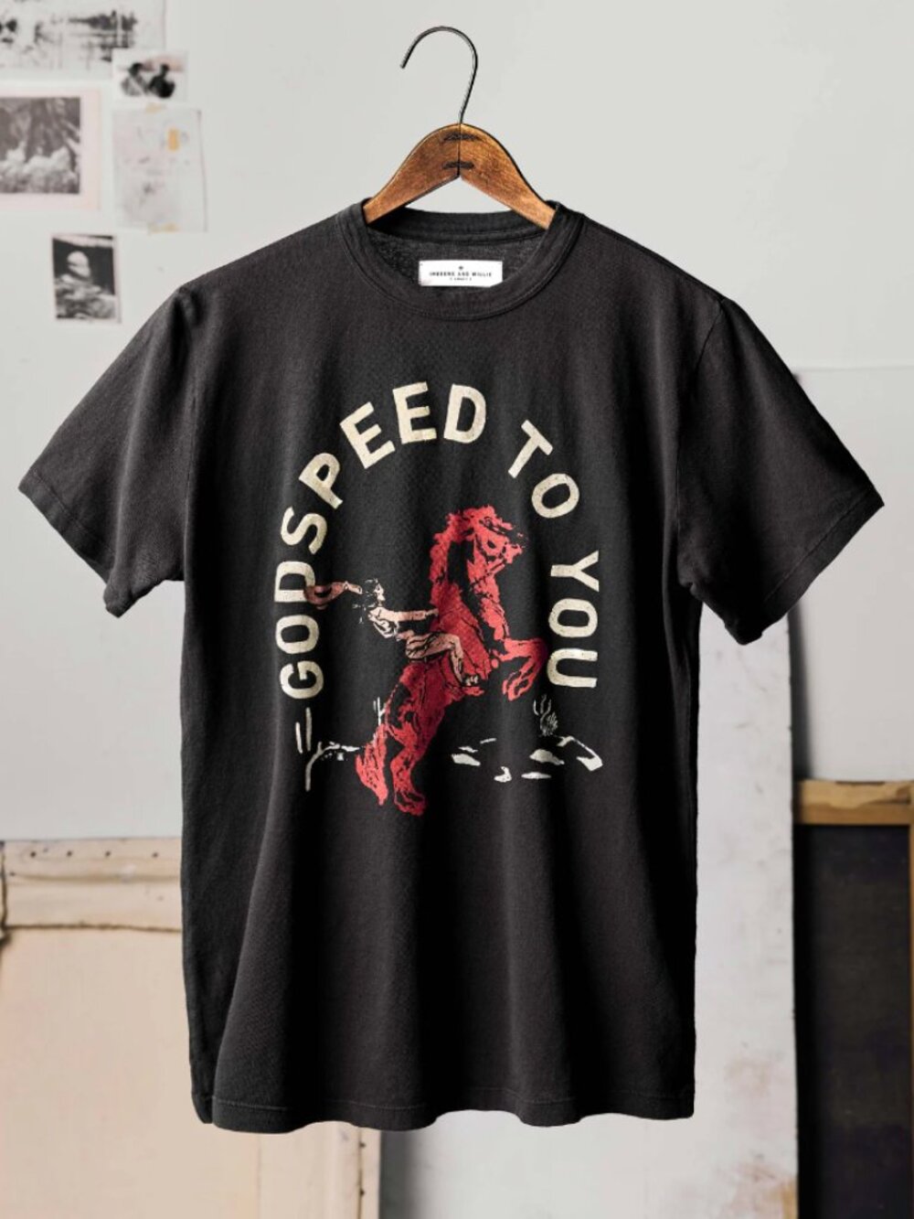 Imogene + Willie "godspeed" tee